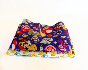 Mario’s bros theme fabric bundle , fat quarters , cotton fabric, quilting supplies,  fabric bundle