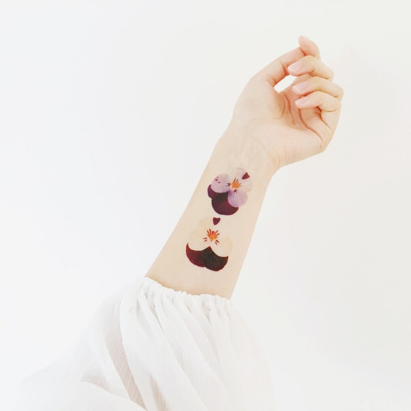 Viola Temporary Tattoo - GRANDE