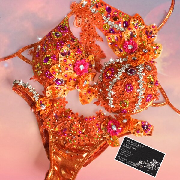 Bikini Competition Suits Etsy