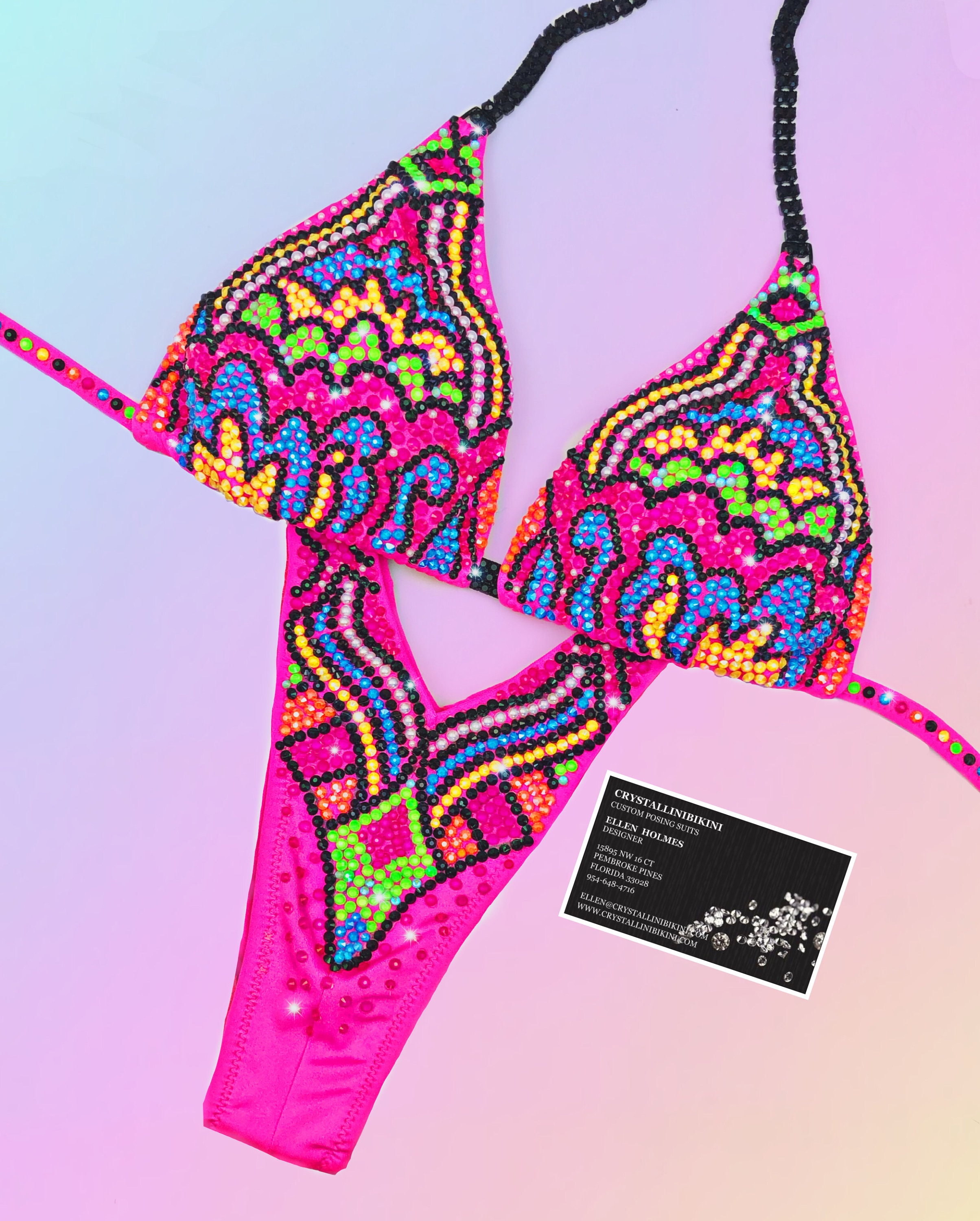 Groovy Figure/physique Competition Suit - Etsy