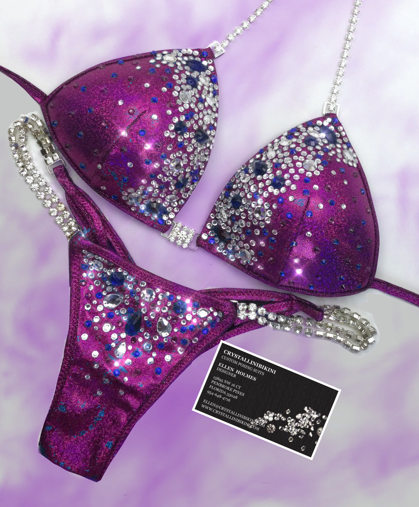 Wide Bikini Bling main image 1