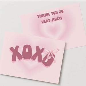 XOXO Muchas gracias / Doble cara / Impresión digital