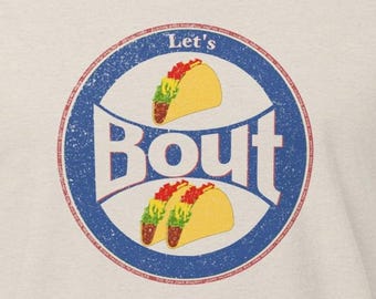 Let’s Taco ’Bout Tacos Tee | Funny Food Shirt | Taco Lover Gift | Dad Joke T-Shirt | Unisex Graphic Tee