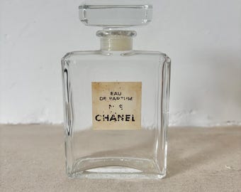 シャネル　ディスプレー　香水ボトル ガラス製 非売品★レア物★ 1960年代のヴィンテージ シャネル 香水 空ガラス瓶 - Etsy 日本