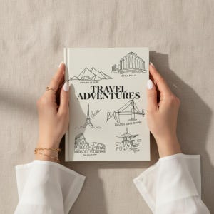 Travel Journal Adventure Notebook For Travel Memories Book Bucket List Journal World Travel Gift For Family Trip Gift For Long Distance