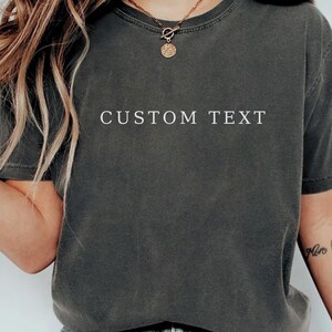 T-shirt personnalisé City & State Comfort - T-shirt unisexe personnalisé