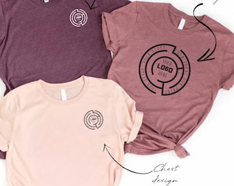 Custom Logo T-Shirt: Personalized Business or Team Design