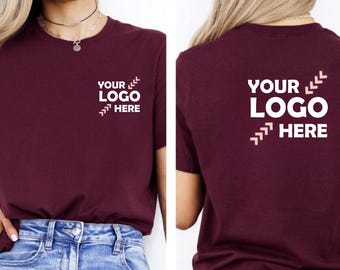 Custom Logo T-Shirt: Personalized Business or Team Design