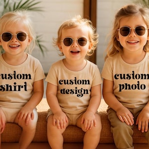Custom Baby Shirt, Personalised Kids T Shirt, Custom Text Toddler T Shirt, Toddler Name Shirt, Custom Shirt, Youth Custom Shirt, Your Text