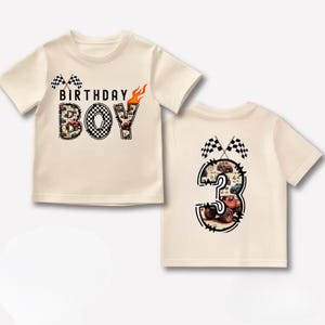 Monster Truck Birthday Boy Shirts Custom Birthday Party Shirts Monster Truck Theme Outfit Personalized Birthday Shirt