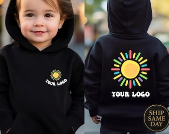Sudadera juvenil personalizada, texto/logotipo personalizado, sudadera para niños, sudadera unisex para adultos