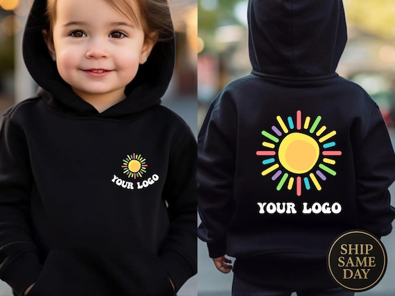 Custom Youth Hoodie, Personalized Text/Logo, Kids Sweatshirt,Unisex Adult Sweatshirt
