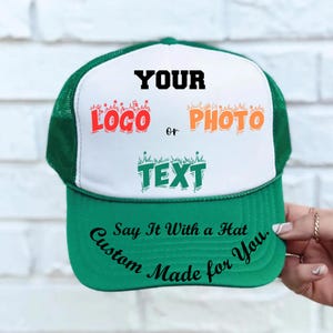 Customizable Trucker Cap for Team Events, Personalized Fun Group Outings, Adjustable Trucker Hat for Parties and Celebrations