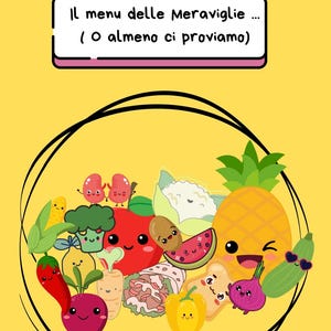 Planner menu settimanale famiglie  con idee