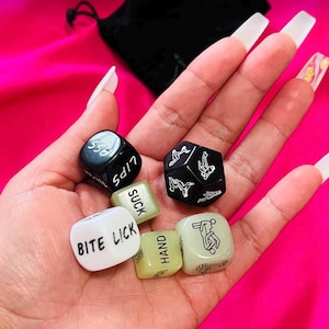 Couple Date Night Dice Game, Date Ideas Dice, Love Position Selector Dice, Couple Gift, Engagement Gift, Game For Adults