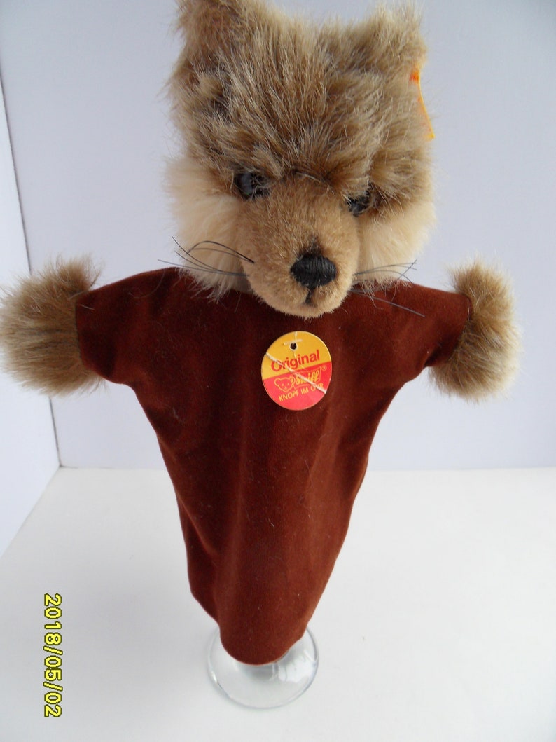 steiff wolf plush