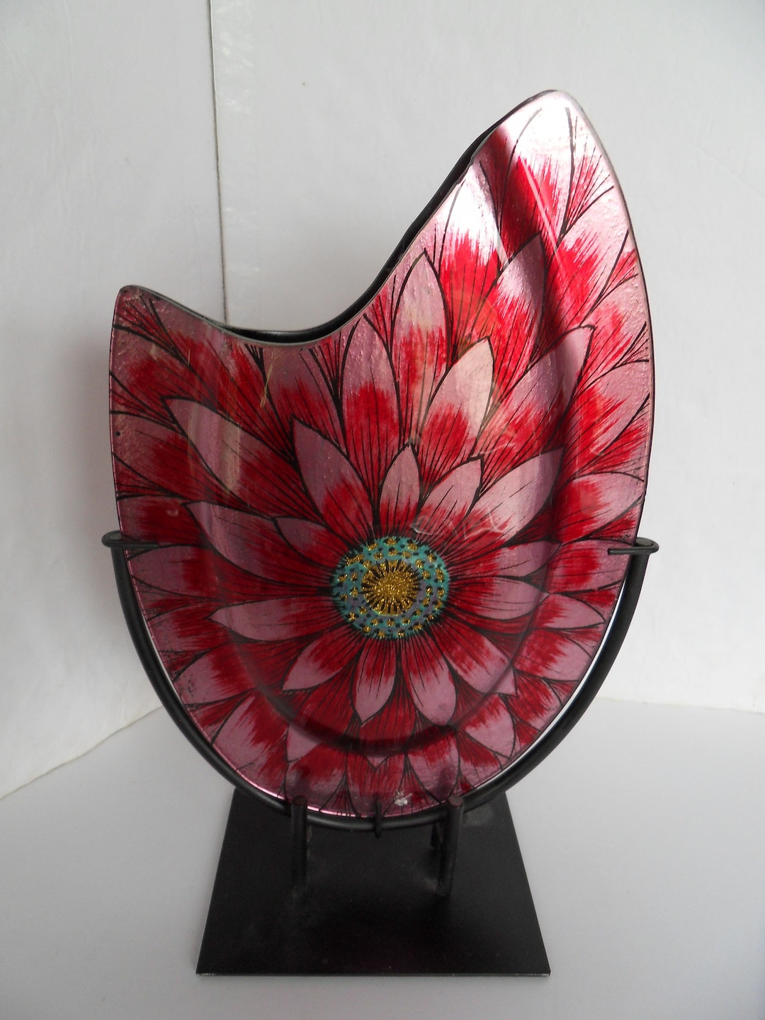 Vase With Stand Modern Design - Etsy