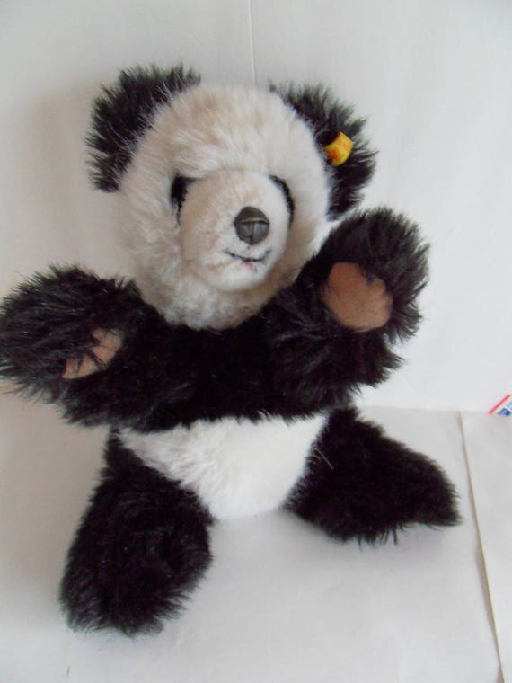 steiff panda bear value