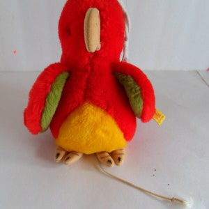 Steiff bird parrot musical parrot Germany 2330