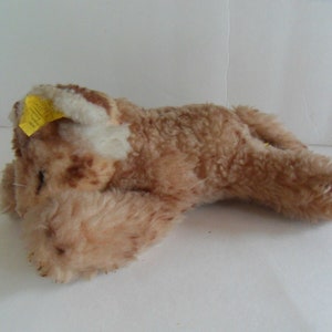 Steiff lion baby button/flag stuffed animal 2229