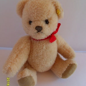 Steiff bear Teddy bear button flag made in Germany 2581