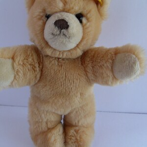 Steiff bear Teddy Molly small   button flag made in Germany 2527