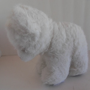 Steiff Polar bear large button flag   made in Germany 2072
