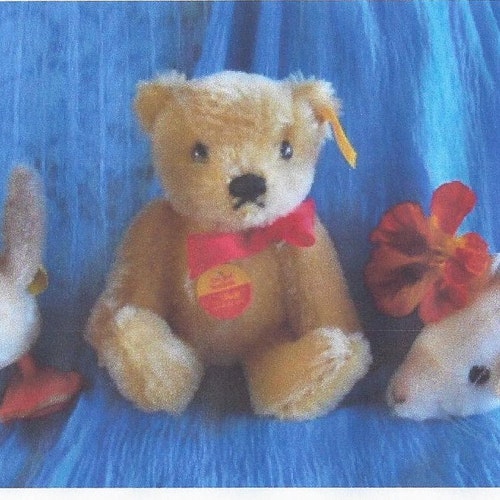 OURS STEIFF N° 406898 : TEDDY BAR avec boite et certificat