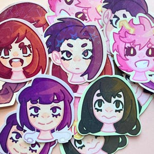 My Hero Academia Holographische Sticker