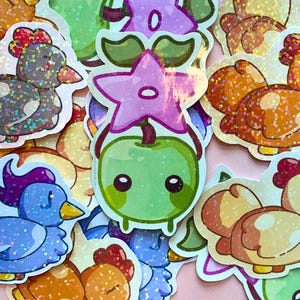 Stardew Valley Holographic Stickers