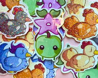 Stardew Valley Holographic Stickers