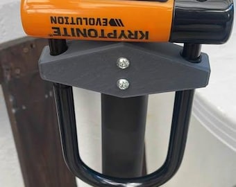 Soporte para botella y candado Kryptonite U Lock para patinete Xiaomi 4 Ultra