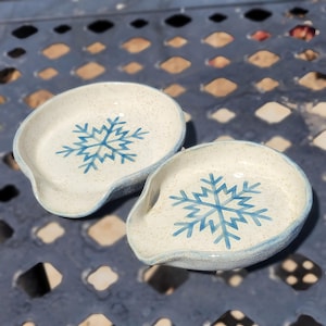 Snowflake Spoon Rest