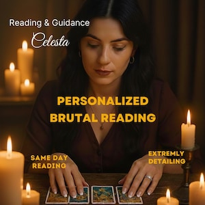 Personalized Brutal Love Tarot Reading — No-Filter Soulmate & Twin Flame Truth | Honest Relationship Insight