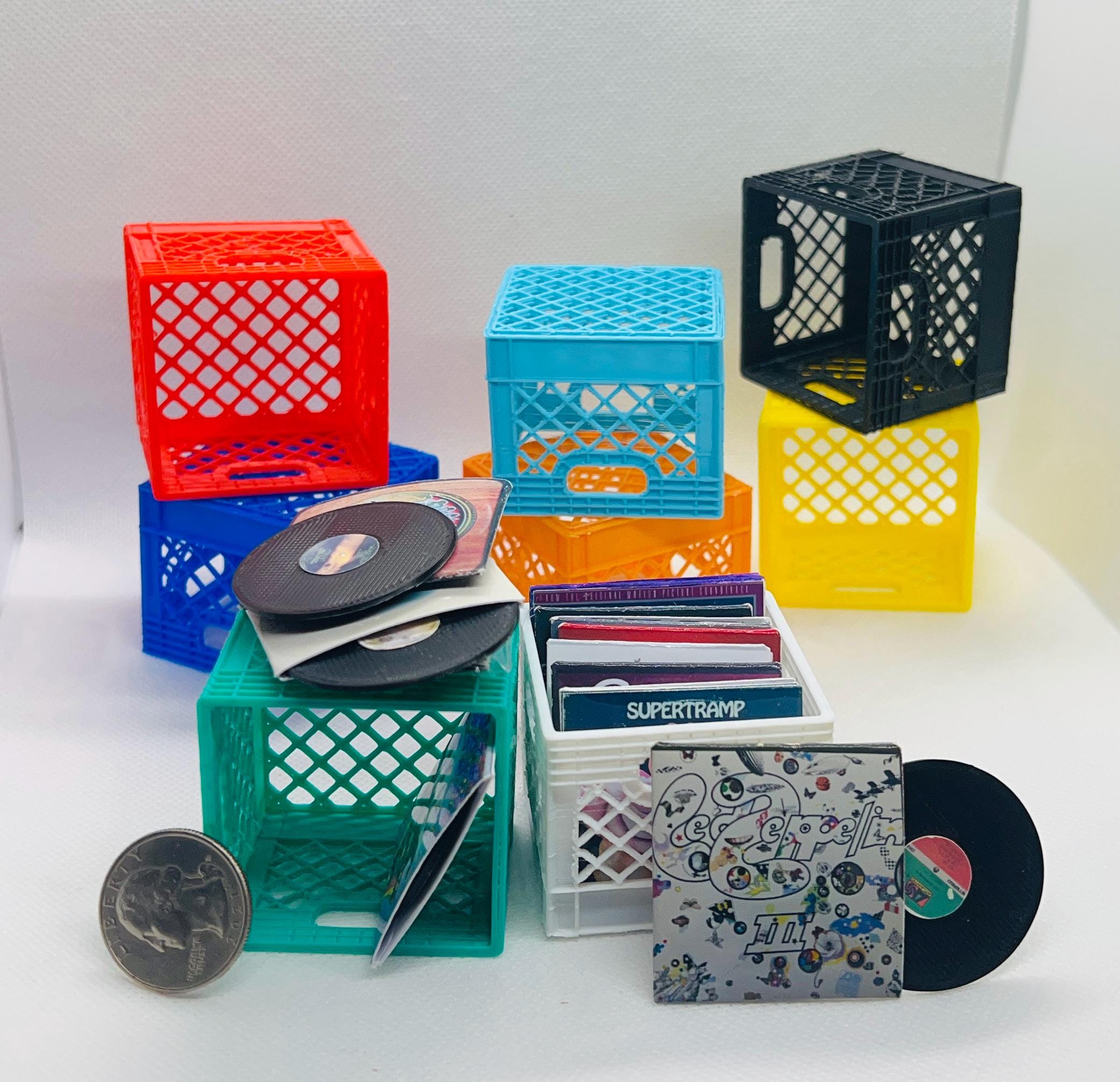 Mini "vinyl" record albums