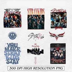 Stray Kids Do It PNGバンドル、SKZOO Png、かわいいStraykidsデジタルダウンロード、Straykidsワールドツアー2025、Straykids Png、Stray Kidsブートレッグ