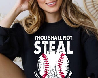 Non rubare in formato SVG, Baseball divertente in formato SVG, Baseball in formato SVG, Giorno della partita in formato SVG, Sport in formato SVG, Regalo per lei, File di taglio per Cricut dedicati al football americano, SVG alla moda