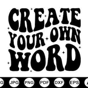 Custom Wavy Text Svg, Custom Wavy Letters Svg, Custom Wavy Stacked Svg, Custom Wavy Font Svg, Custom Wavy Retro Svg, Custom Wavy Cricut Cut