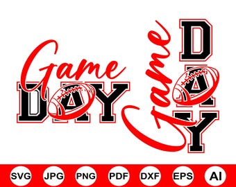 Spieltag Fußball svg Png, Fußballsaison, Fußballmama, Fußball Png, trendige svg, Schnittdatei für Cricut, Spieltag Vibe svg, digitaler Download