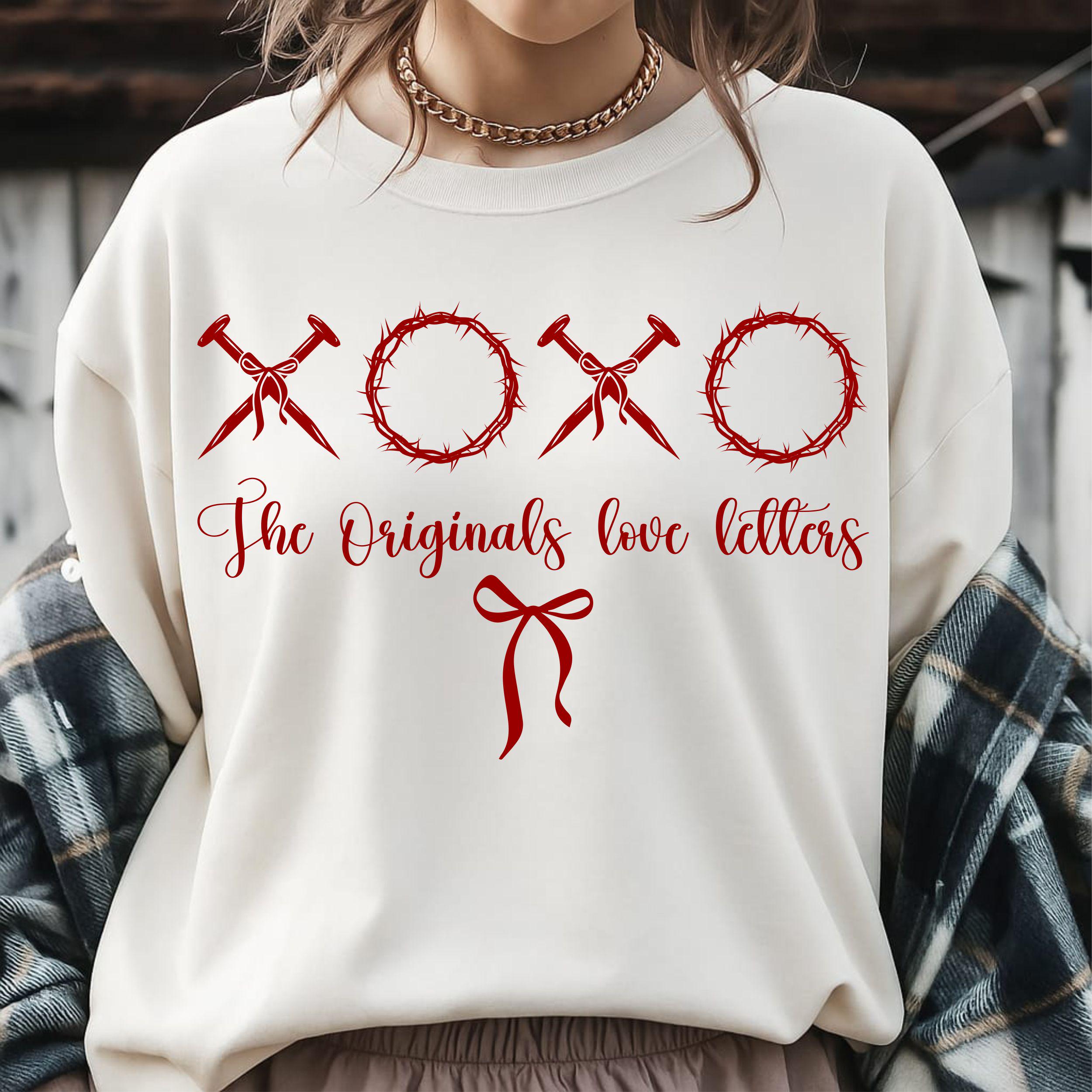 Xoxo the Original Love Letters Svg Png, Christian Valentines, Valentine ...
