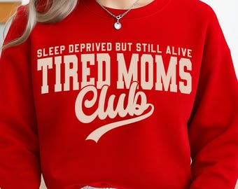 Club de Mamás Cansadas Svg Png, Camiseta de Mamás Geniales, Camiseta de Vida de Mamá, Camiseta del Día de la Madre, Camiseta de Agradecimiento a Mamá, Camiseta Divertida para Mamá, Regalo para Mamá, Mamá Svg