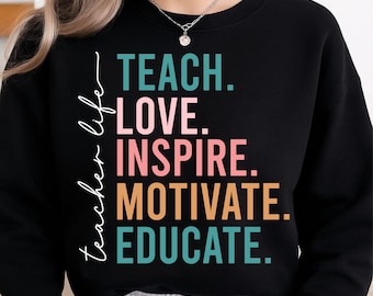 Lehrer SVG, Lehrer Wertschätzung SVG, Schule SVG, SVG Schnittdatei, Sublimation Design Transfer, trendige Png, Lehrer SVG, Lehrer Shirt svg