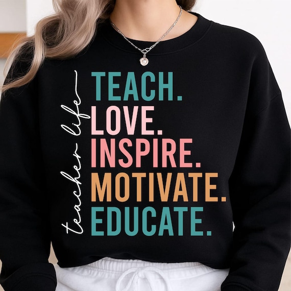 Teacher Svg, Teacher Appreciation Svg, School Svg, Svg Cutfile, Sublimation Design Transfer, Trendy Png, Teacher Svg Gift, Teacher Shirt Svg