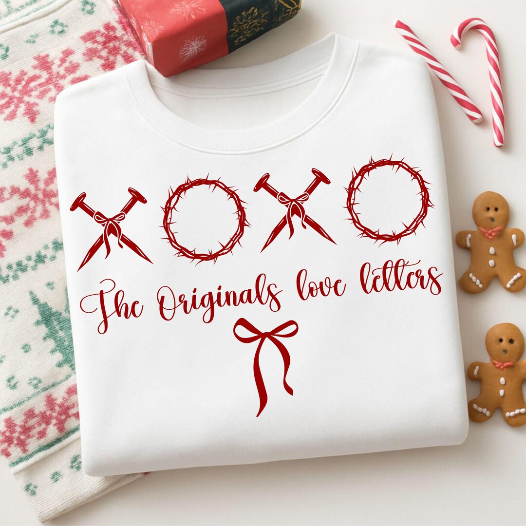 Xoxo the Original Love Letters Svg Png, Christian Valentines, Valentine ...