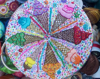 Ice Cream Social PRINTED Sampler