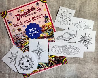 Sonnensystem Stick und Stitch Pack