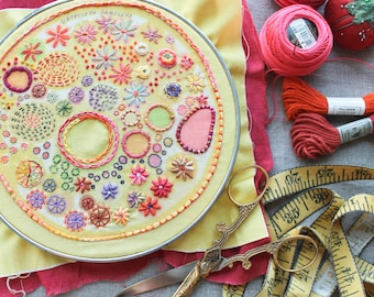 Sunshine Embroidery Sampler