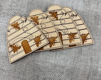 Wooden Embroidery Bobbins
