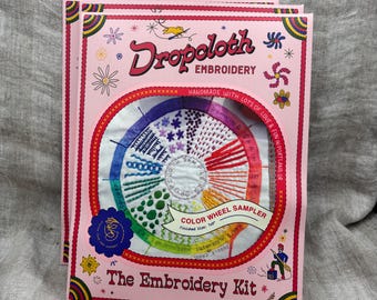 Color Wheel Embroidery Kit (all inclusive)