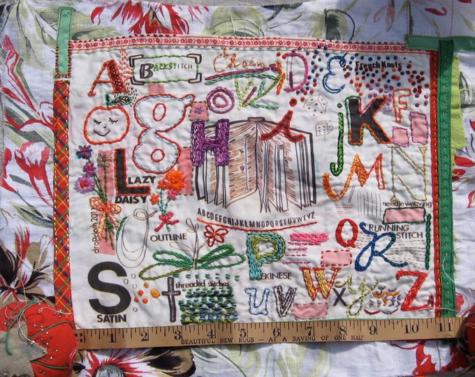 Embroidery Stitch Dictionary DIY Etsy